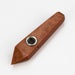 Acid Secs | Golden Stone Crystal Pipe with Choke Quartz hand pipe Acid Secs Productions Inc.