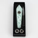 Acid Secs | Snow Green Crystal Pipe with Choke Quartz hand pipe Acid Secs Productions Inc.