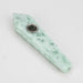 Acid Secs | Snow Green Crystal Pipe with Choke Quartz hand pipe Acid Secs Productions Inc.