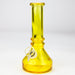 6" heavy color soft glass water bong ( HX4001 ) Glass Bong ONE Yellow