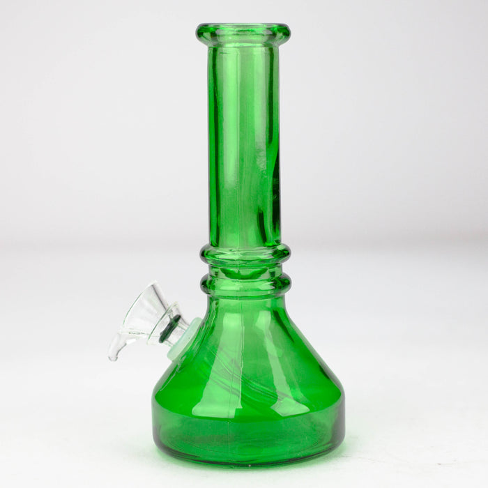 6" heavy color soft glass water bong ( HX4001 ) Glass Bong ONE