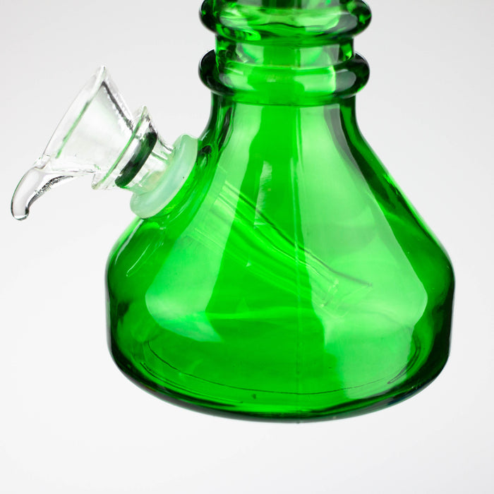 6" heavy color soft glass water bong ( HX4001 ) Glass Bong ONE