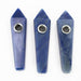 Acid Secs | Blue Adventurine Crystal Pipe with Choke Quartz · Stone Acid Secs Productions Inc.