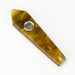 Acid Secs | Red Agate Crystal Pipe with Choke Quartz hand pipe Acid Secs Productions Inc.