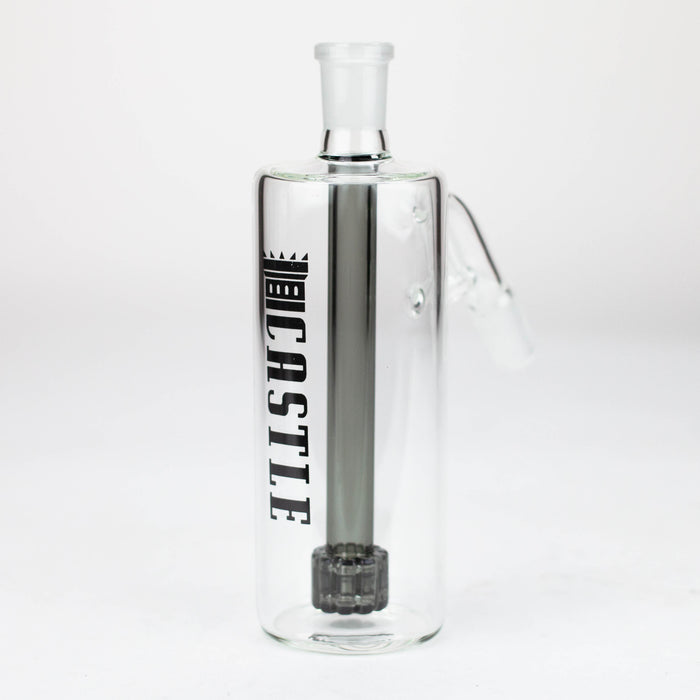 Castle Glassworks | Ash Catcher – Matrix Ashcatcher · Percolator · Filter · Mouthpiece Castle Glassworks Grey