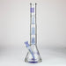 Castle Glassworks | Double Shower Glass Bong Castle Glassworks Purple