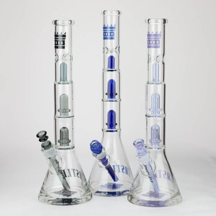 Castle Glassworks | Double Shower Glass Bong Castle Glassworks