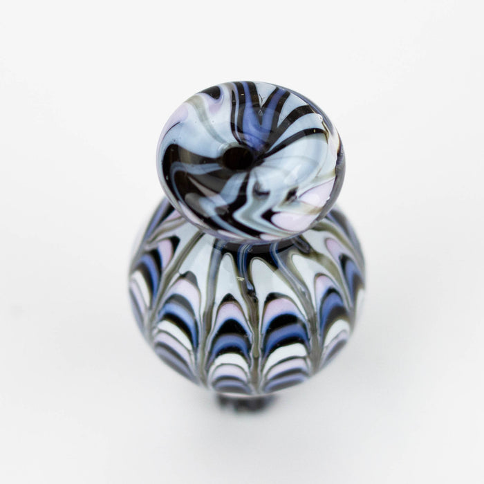 Castle Glassworks | Bubble Cap – Swirly Cap · Dabber · Insert · Clip · Nail Castle Glassworks