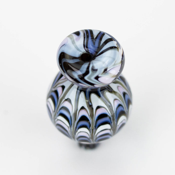 Castle Glassworks | Bubble Cap – Swirly