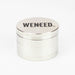 WENEED | Classic Metal Grinder 4pts Display Pack WENEED® Silver