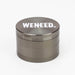 WENEED | Classic Metal Grinder 4pts Display Pack WENEED® Gun Metal