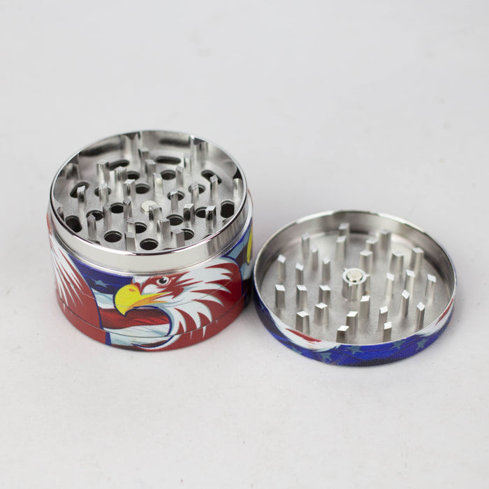 2.2" American Eagle Metal Grinder  4 Layers Box of 6