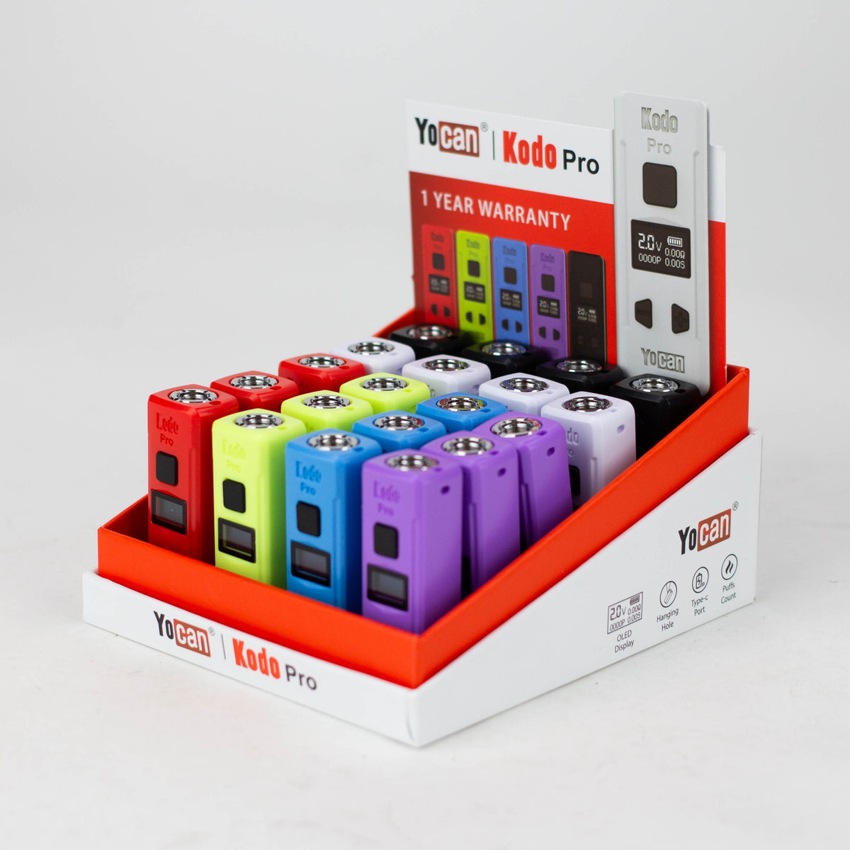 Yocan - Kodo Pro Box of 20 | One Wholesale Canada