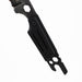 Hunt-Down | 9.5" Stonewashed Fixed Blade Full Tang Tactical Knife Sheath & Wrench [9839] Fixed Blade Knife Canadian Distributor