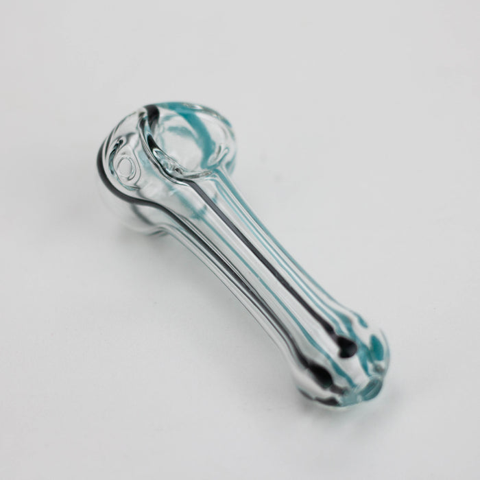 2.5” Assorted design Soft glass hand pipe Jar of 110