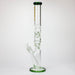 COBRA | 19" Zig-zag glass water bong Glass Bong JJ Distribution
