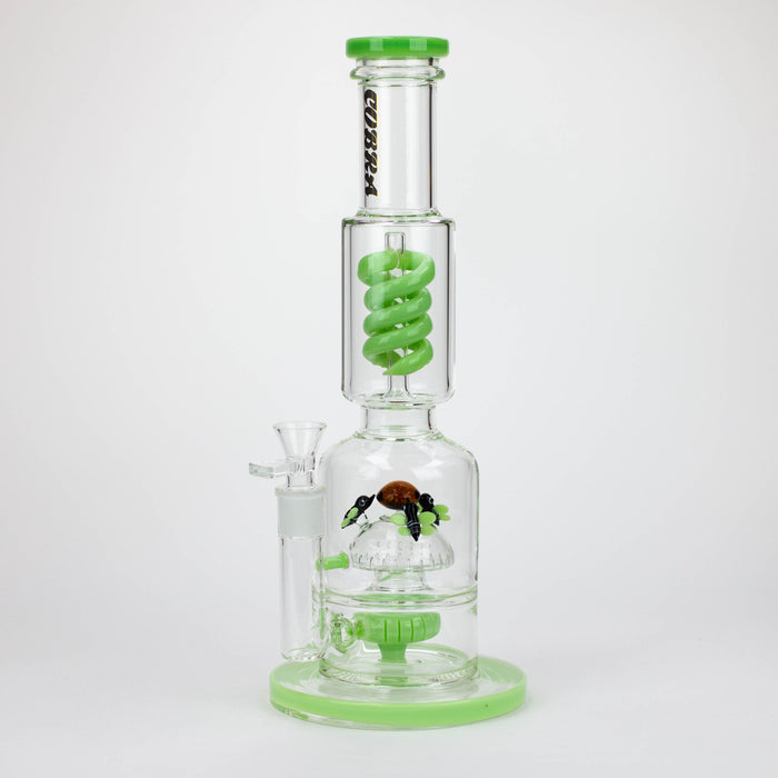 COBRA | 15" SNAKE BONG Bongs JJ Distribution GREEN