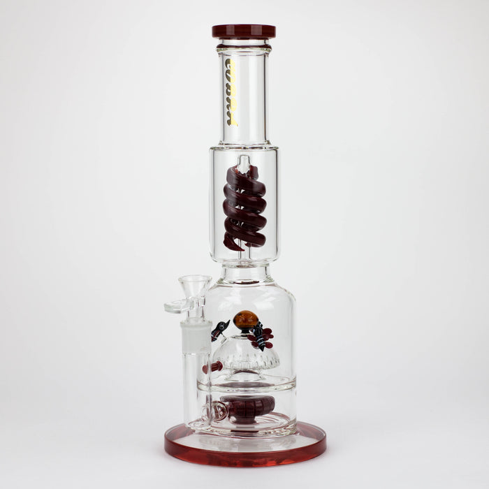 COBRA | 15" SNAKE BONG Bongs JJ Distribution RED