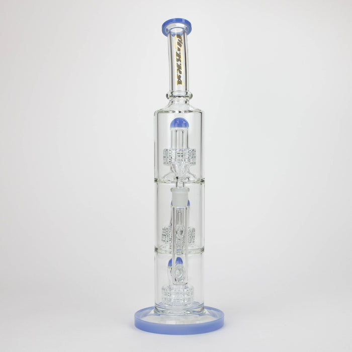 COBRA | 16" TRIPLE PERC WATER BONG Glass Bong JJ Distribution