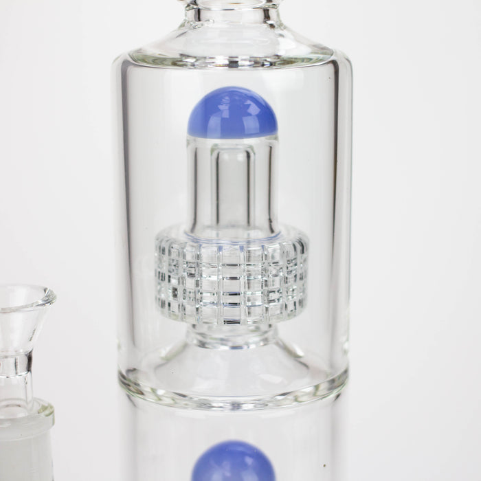 COBRA | 16" TRIPLE PERC WATER BONG Glass Bong JJ Distribution