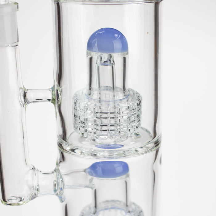 COBRA | 16" TRIPLE PERC WATER BONG Glass Bong JJ Distribution
