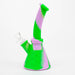 8" Silicone Bong [7050120B] Resin · Silicone · Plastic Bong Purple Haze Smoke Inc