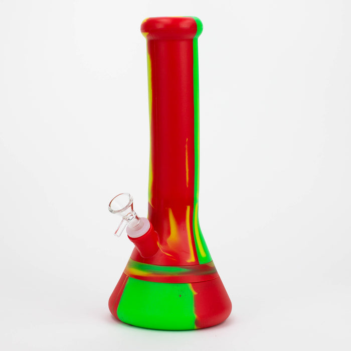 12" Silicone Assorted color Bong [7050089B] Silicone Bong Purple Haze Smoke Inc
