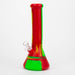12" Silicone Assorted color Bong [7050089B] Silicone Bong Purple Haze Smoke Inc