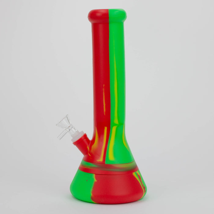 12" Silicone Assorted color Bong [7050089B]