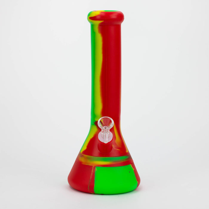 12" Silicone Assorted color Bong [7050089B]