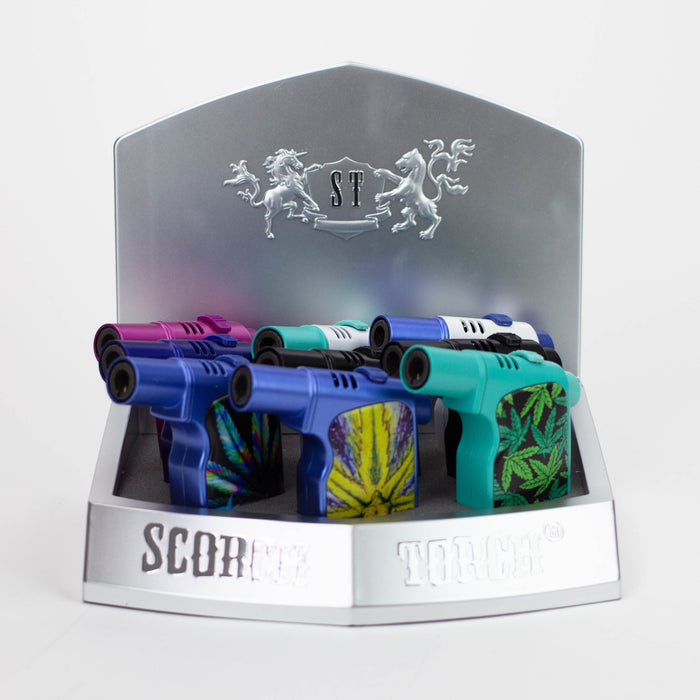 Scorch Torch | Gun Style Torch - Asssorted Leaf Designs [61650-1] Torch Canadian Distributor