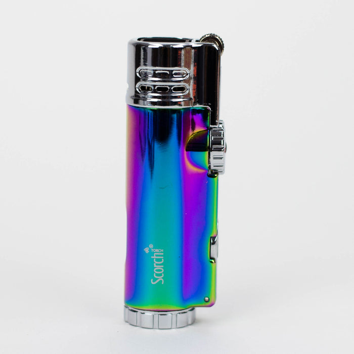 Scorch Torch | 3.5" Turbo Straight Shooter EZ Dial w/Cigar Punch Quad Flame Torch [61637-1] Lighters Canadian Distributor