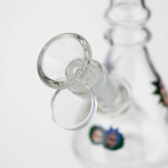 6" RM design glass water bong [BH104] Glass Bong 777 Smoke