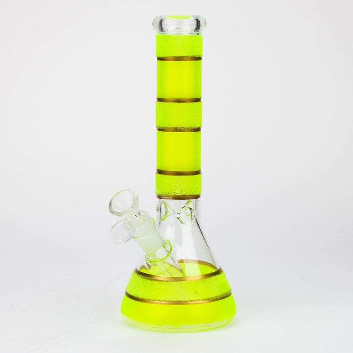 10" Yellow glass water bong [BH091] Glass Bong 777 Smoke