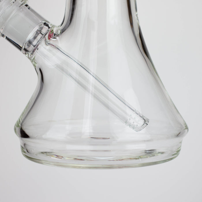 Z14" Color accented 7 mm glass water bong [BH92x] Glass Bong 777 Smoke