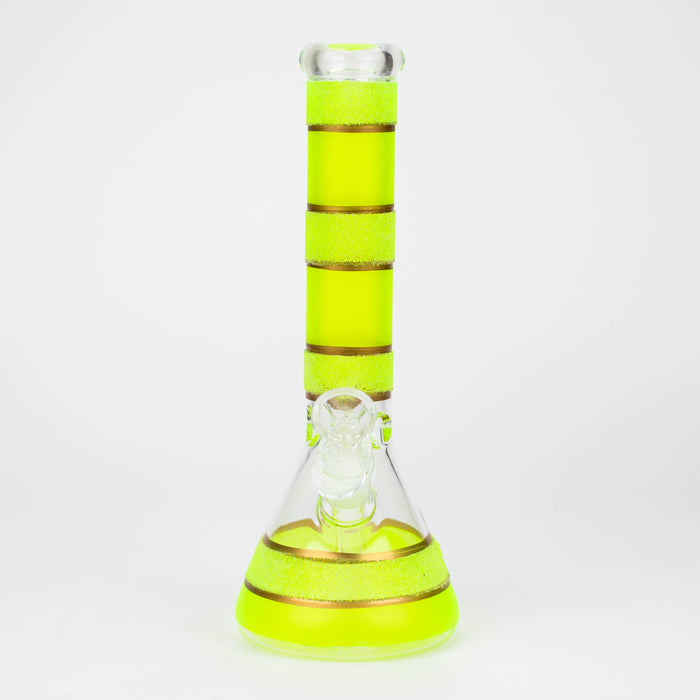 10" Yellow glass water bong [BH091] Glass Bong 777 Smoke