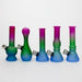 Z5" Three tones miniature glass bong Box of 12 [BG265] Glass Bong 777 Smoke
