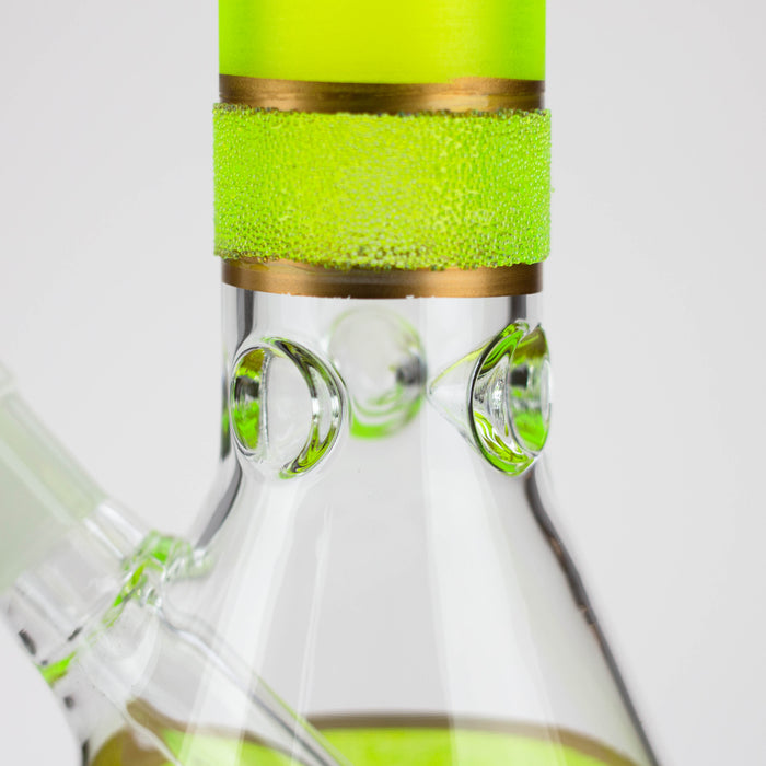 10" Yellow glass water bong [BH091] Glass Bong 777 Smoke