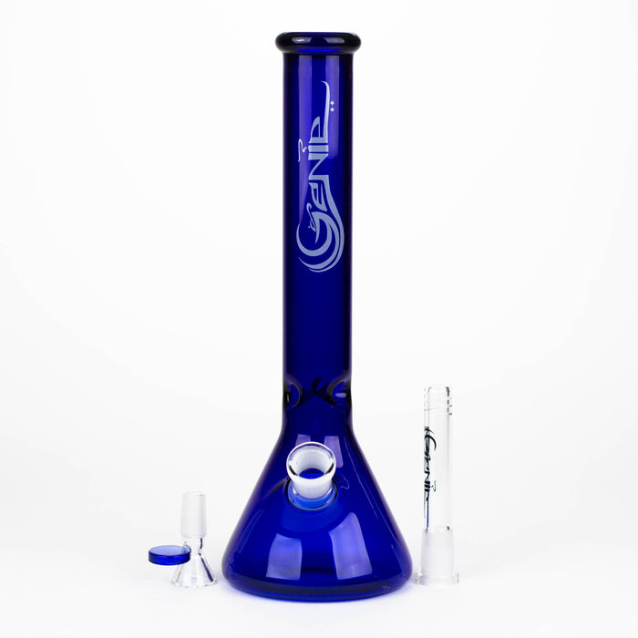 Genie | 12" color tube glass water bong [GB2130] Bongs ONE