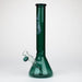 Genie | 12" color tube glass water bong [GB2130] Bongs ONE Teal