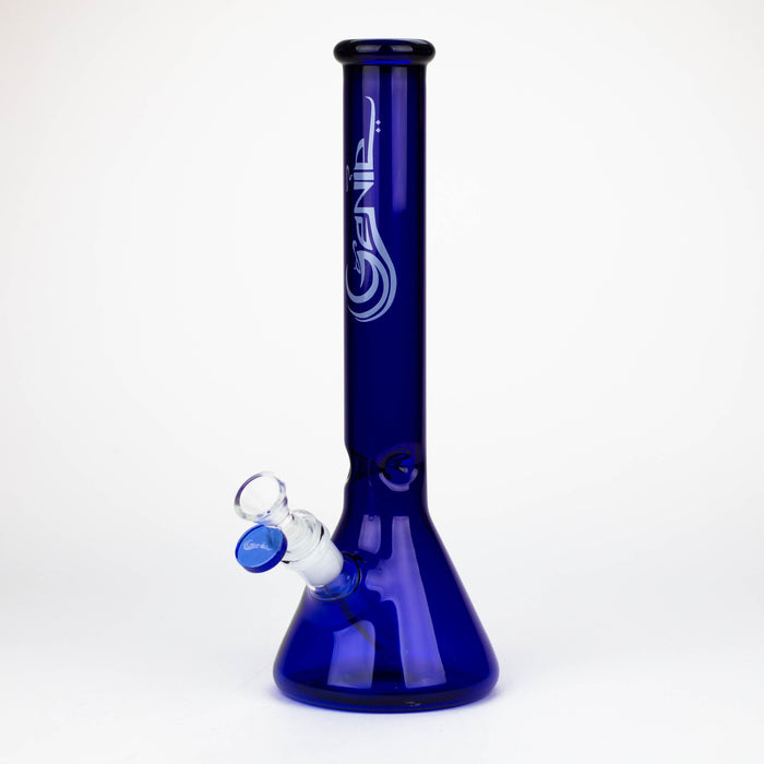 Genie | 12" color tube glass water bong [GB2130] Bongs ONE Blue