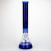 Genie | 17" sandblasted artwork tube 7 mm glass water bong [GB21006] Glass Bong ONE