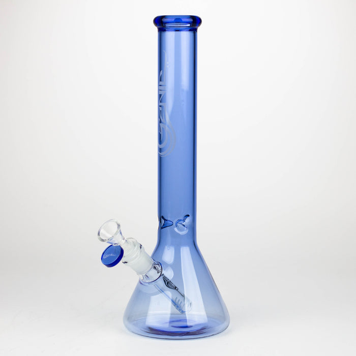 Genie | 12" color tube glass water bong [GB2130] Bongs ONE Light Blue