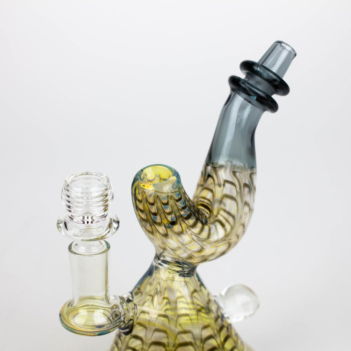 6.5" sherlock glass bong