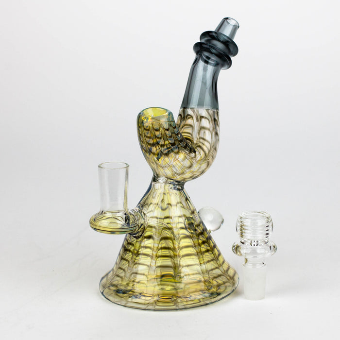 6.5" sherlock glass bong