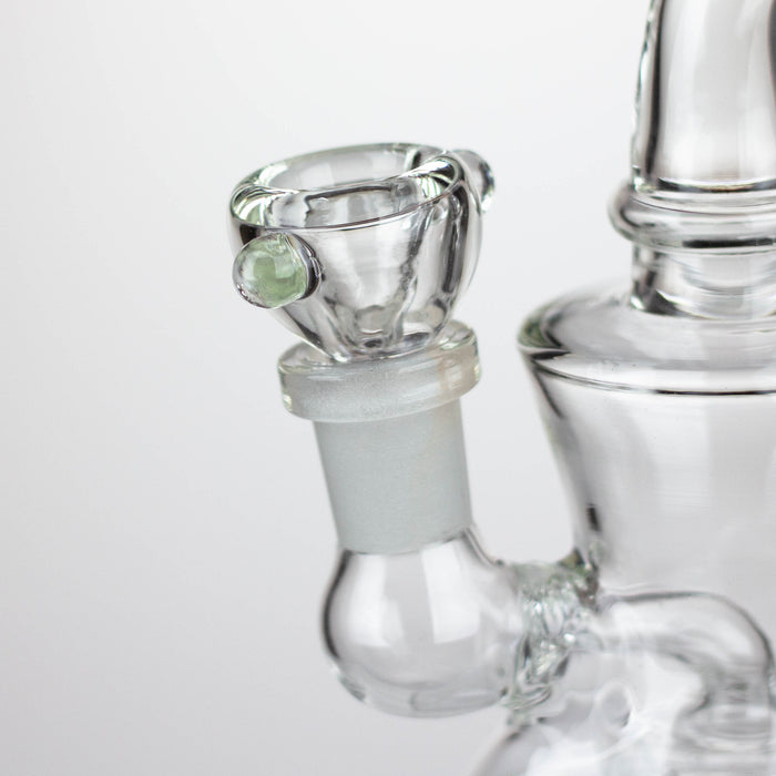 6.5" glass bong with shower head diffuser Other Shaped Bong ONE