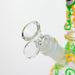 Z8" Glow in the dark Glass Bong With Eye Design [BH090] Glass Bong 777 Smoke