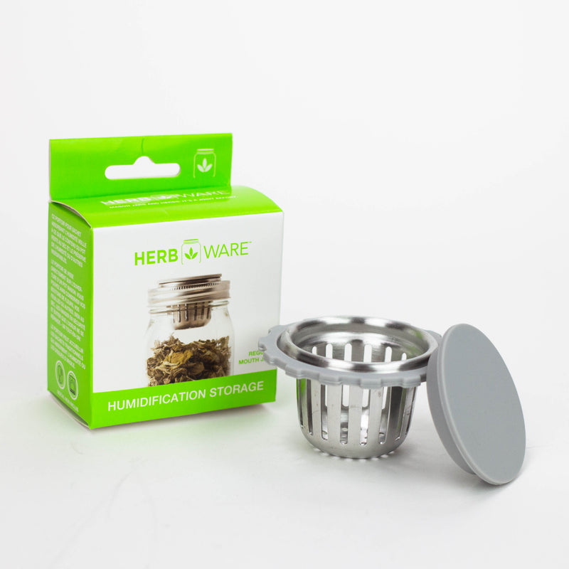 HERBWARE | Mason Jar Humidity PK holder R Jar Herbware