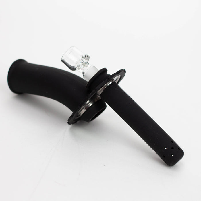 HERBWARE | Mason Jar Travel Water Pipe Ashcatcher · Percolator · Filter · Mouthpiece Herbware