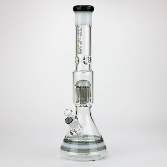 NG- 17 inch 10-Arm Tree Beaker [S395] Glass Bong High-End Brands Glass SMOKE